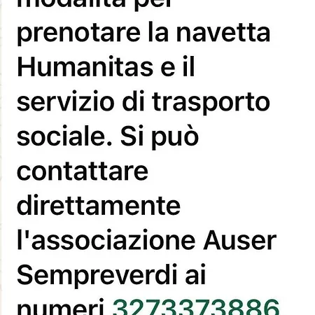 Apartment Leopardi Humanitas,forum,ieo Intero